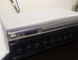 DVD player with amplfier & 2 box for sale