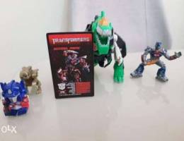 Transformers Toys and 1 card