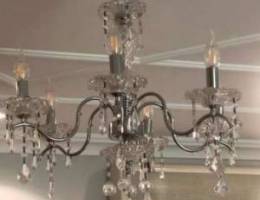 Silver Chandelier for sale