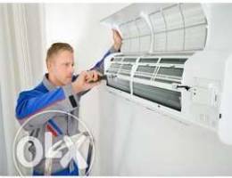 All tape air conditioner and washing machi...