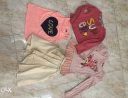 Girls tops 2.5-4 years