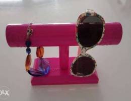 Sunglasses, wristband and bangles holder