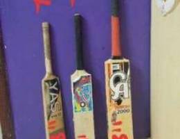 Cricket bats all - 5 BD