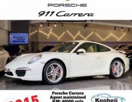 Porsche Carrera 2015 Agent maintained *Km:...