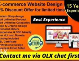 Professional E-Commerce Website Design and...