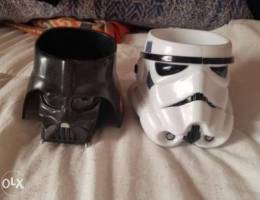 Starwars DarthVader & Stormtrooper Cups fo...