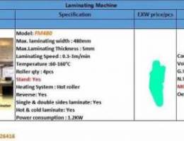 lamination machine heavy duty for sale