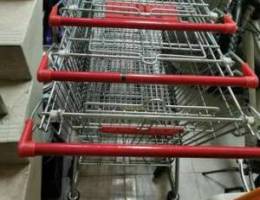 Trolley for shopping & Microwave