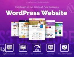 we design and develop your wordpress websi...