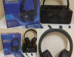 Original Mint Condition Sony Gold Headset ...