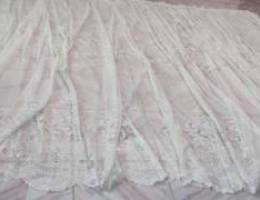 Chiffon curtain It has an inscription Ø³ØªØ§Ø±...