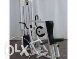 Back Row TechnoGym machine