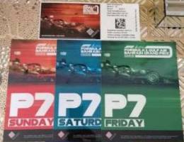 For sale only one ticket for Formula 1 for...