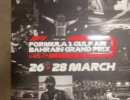 F1- ticket (first turn grandstand)