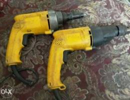 Dewalt drill machine and nut bolt fixing m...