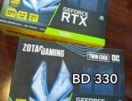 Zotac RTX 3060 12GB Graphic card New