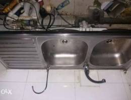 Steel sink