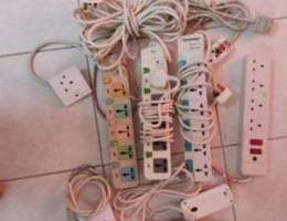 Various length extension cord & power exte...