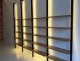 Ù„Ù„Ø¨ÙŠØ¹ Ø±ÙÙˆÙ Ø®Ø´Ø¨. | for sale wooden shelves