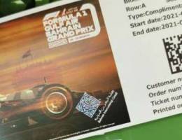 F1 Ticket Main Grandstand 3 Days with Park...
