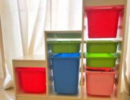 toys and kids storage