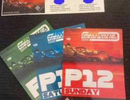 4 F1 tickets available for sale
