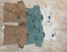 2-4 years boy shirts uniform