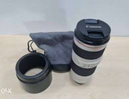 Canon EF 70-200MM F/4L IS UMS lens with co...