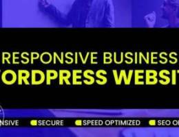 we design business wordpress website