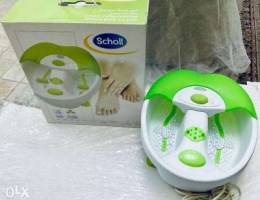 Scholl foot massager; with accessories and...