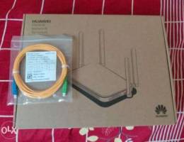 Bnet optic fiber router with cable