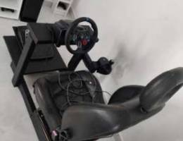 Logitech G920 with chair and Shifter