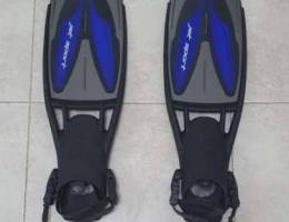 SCUBAPRO Fins ( S size , Blue )