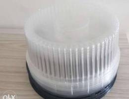 Black base cake container 30pcs