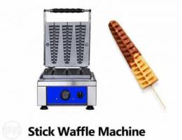 Stick waffle machine