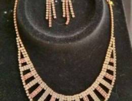 Necklace and earrings set