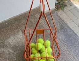 tennis training basket