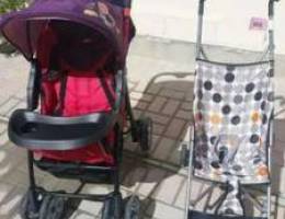 2 baby strollers in a wonderfull condition...