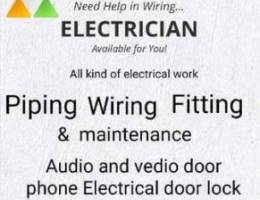 All kind of electrical work and repair