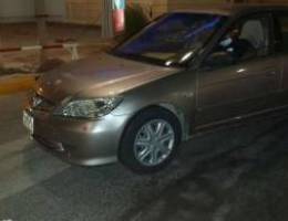 Honda Civic 2005 Golden car for installmen...