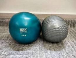 3kg and 5kg small Weighted balls