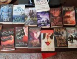 Used American fantasy and romance novels