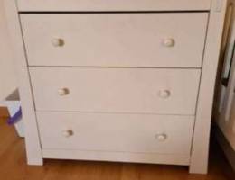 Mamas and papas baby chest of drawers and ...