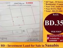 BD - Investment Land (10 Storey ) for sale...