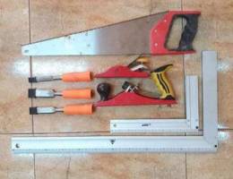 Carpentry tools all for 12 bhd