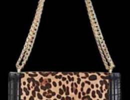 INC Crossbody Bag Leopard Design