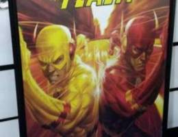 The Flash and Reverse Flash poster with fr...