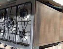 5 burner clocking range/Electric and gas c...