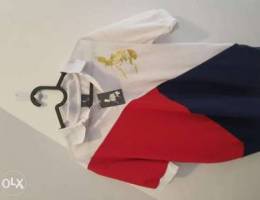 Philippines flag polo shirt