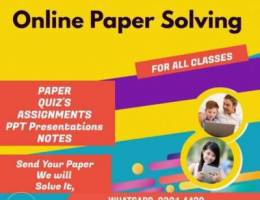 Paper Solving